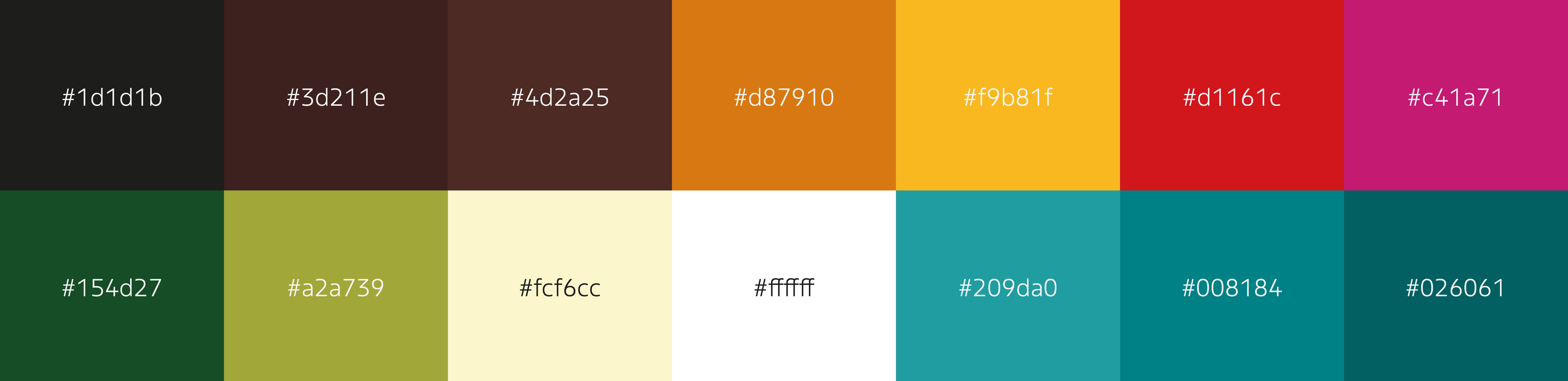 Colour palette