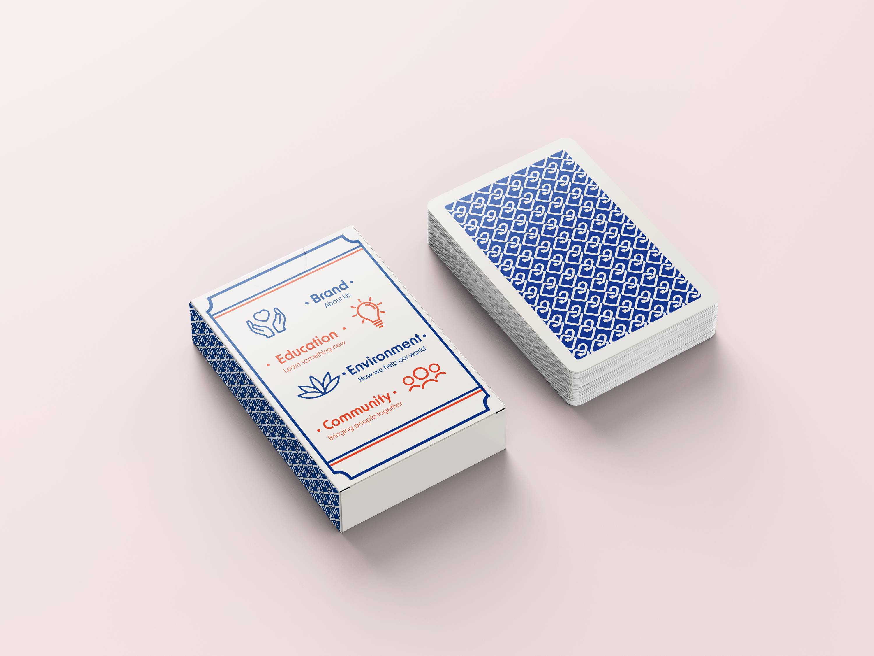 Branded deck of cards