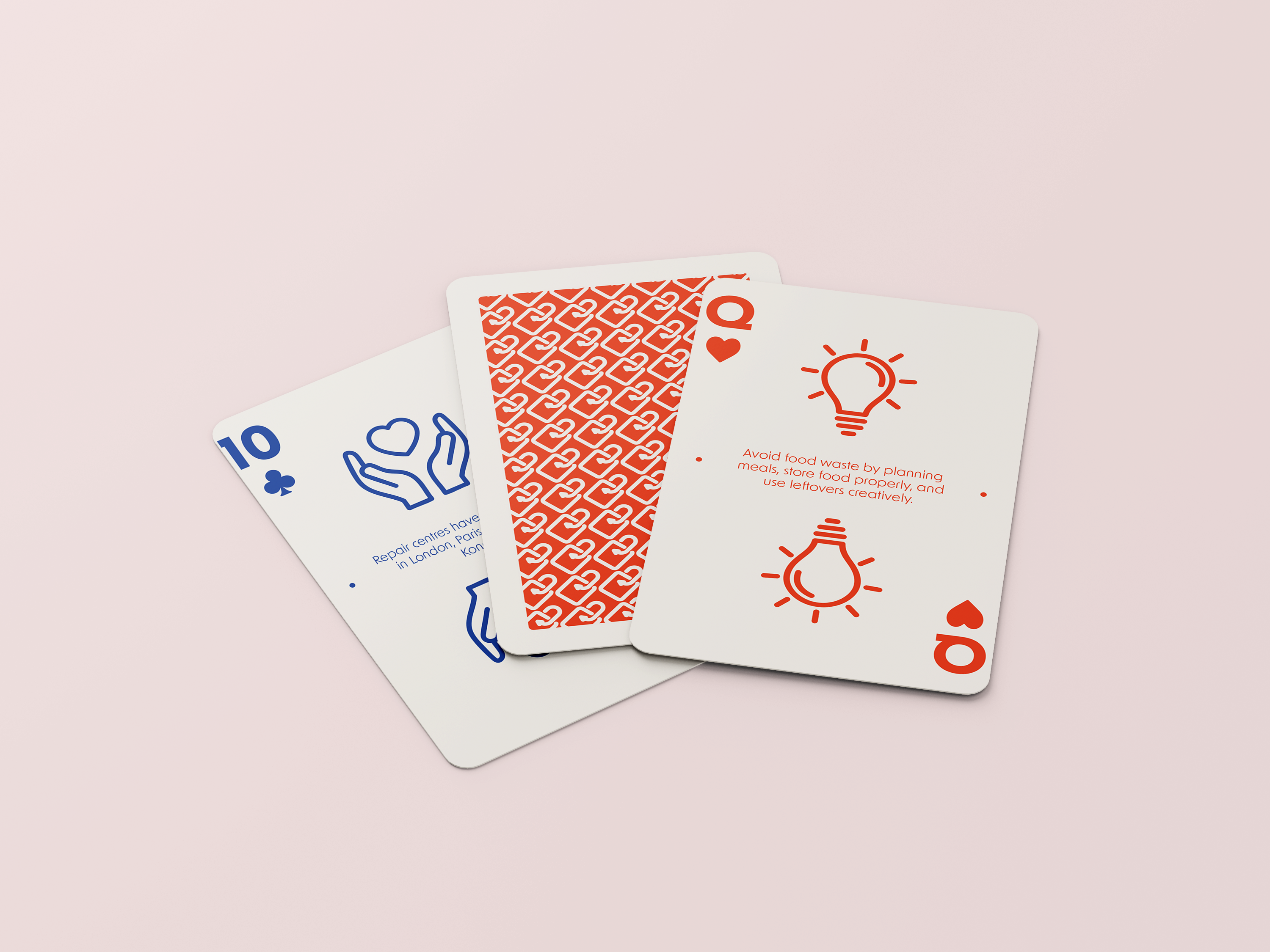 Branded deck of cards