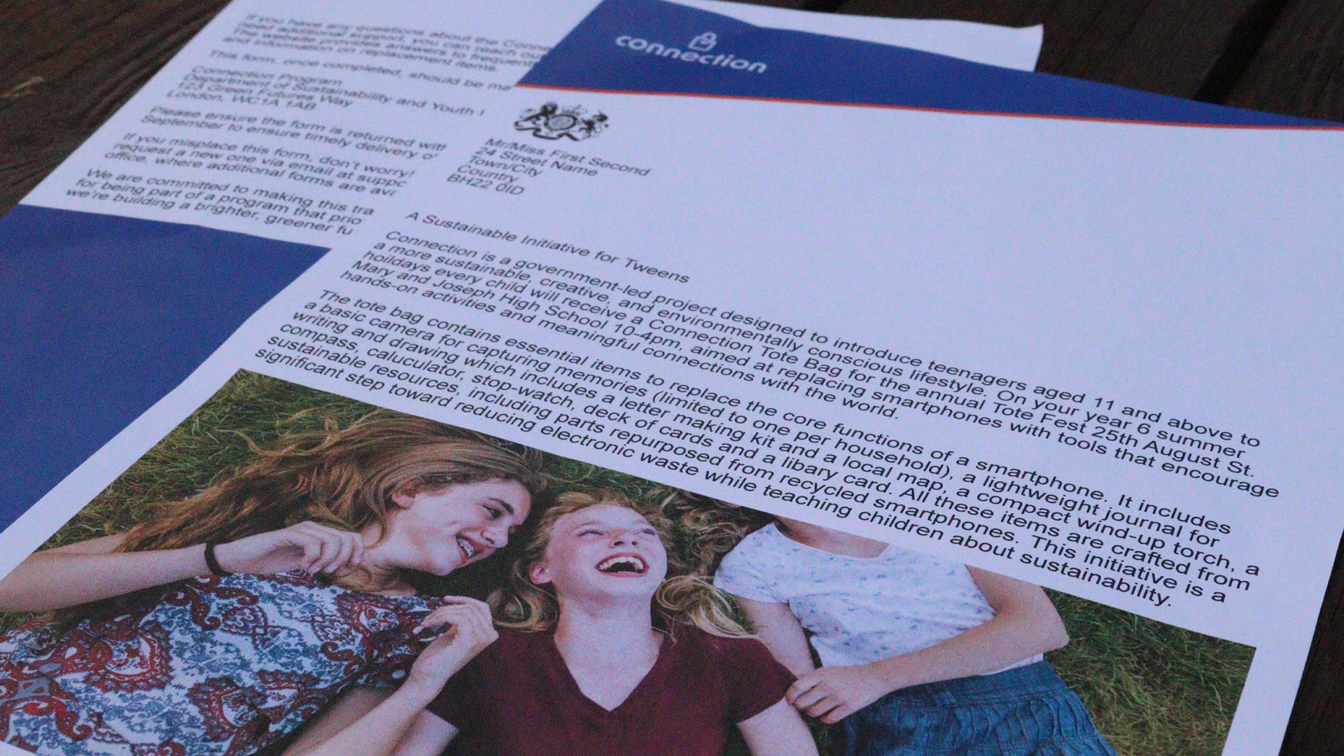 Branded governement letter