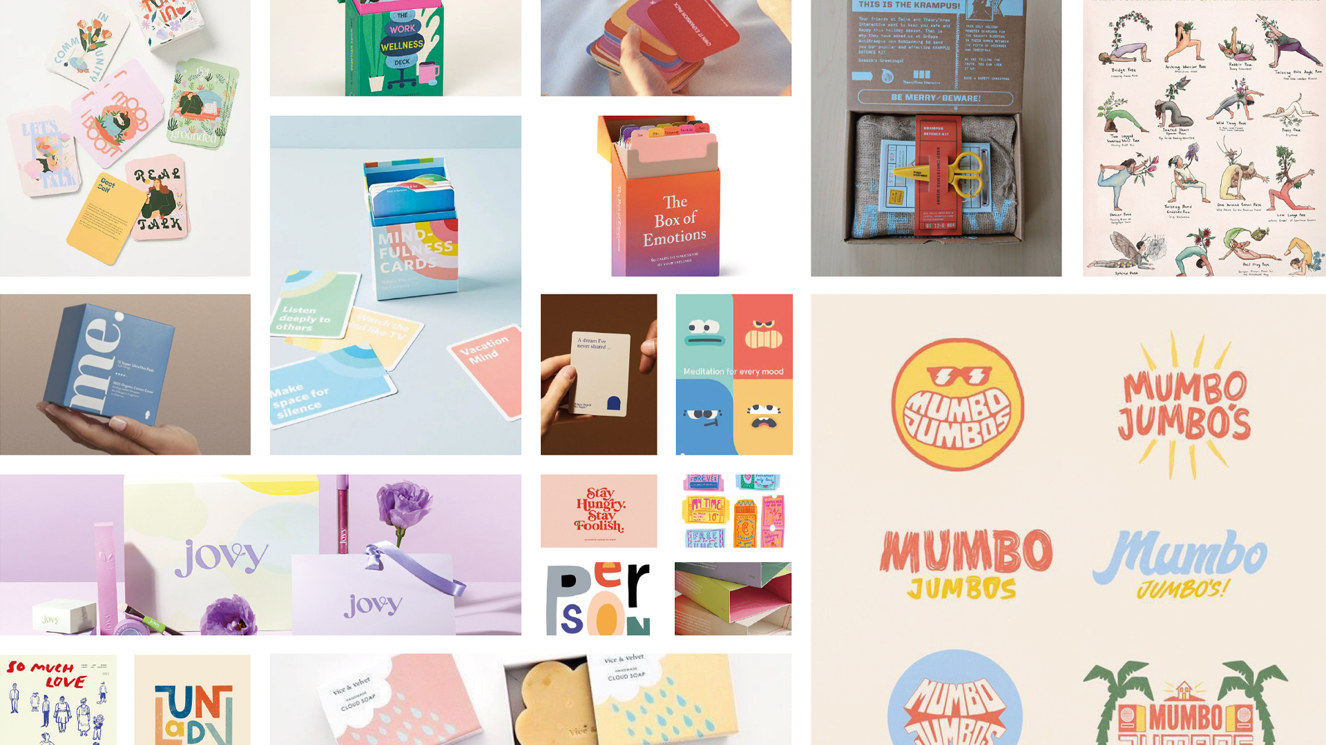 Mood board for route 3